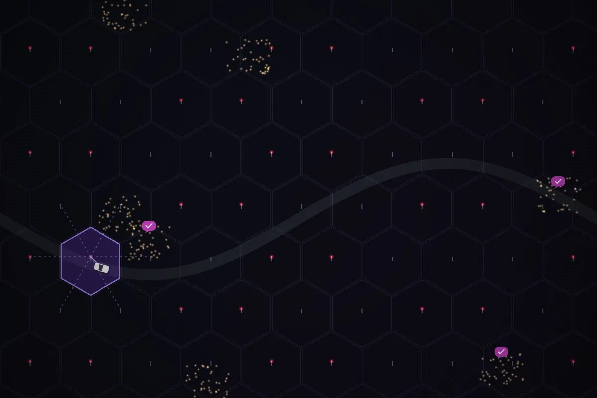 Mobile network cells across a region